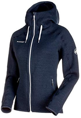 Arctic ML Hooded Jacket Women, marine melange, S