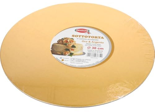 Graziano Tortenplatte 30cm gold