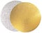 Graziano, Cakeboard - Tarta de Color Dorado, Elegante Bandeja rígida para Tartas, Ideal para Transportar Dulces Pero también Pasteles de Varios Pisos, fácilmente Lavable, diámetro de 30 cm