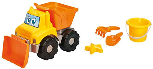 Jouets Ecoiffier -491 - Camion benne + set de jeux de sable – Jeu de plein air – Dès 18 mois – Fabriqué en France