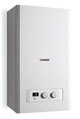 Caldaia murale a condensazione a gas Hermann Micraplus Condens 25, potenza termica 25 kW, mista per riscaldamento, ACS, classe energetica A+, 70 x 39 x 28 centimetri (riferimento: 0010015680)