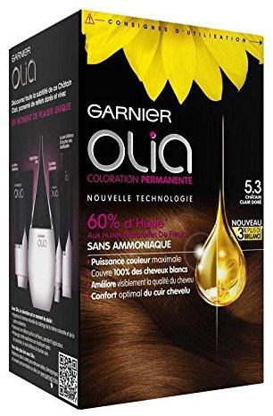 Olia - Coloración n.° 5.3, color marrón claro dorado – Se vende por pieza – Envío gratuito en Francia