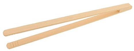 HOFMEISTER® Lot de 5 pinces à barbecue de 40 cm pour saucisses, steaks et légumes sur le barbecue, manche ferme grâce à la fraisage rainuré, hygiénique et résistant à la chaleur, pinces à saucisses,