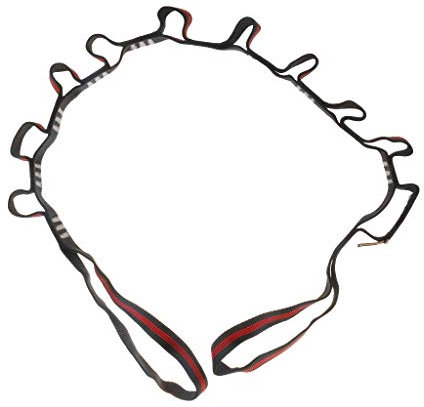 Inzopo 110/140/180 cm Aerial Yoga Klettern Schleife Daisy Chain Anker Sling Webbing 20 mm 180 cm