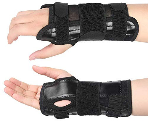 Brrnoo Handgelenkbandage, Handgelenkstütze mit abnehmbarer Schiene, Handgelenkstabilisator für Tendonitis-Handgelenk-Fraktur-Erholung,Verstauchungen und Sehnenscheidenentzündung zur