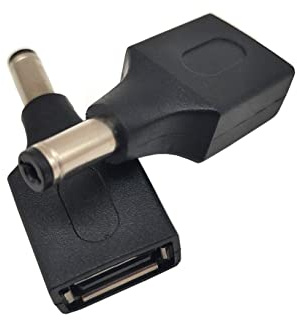 Adaptador de corriente USB a CC, Traodin USB A 2.0 hembra a CC 5.5 x 2.1 mm, conector macho 5 V, adaptador de carga para dispositivo de carga USB A y para PC portátil (2 piezas) (USB F/5.52.1 M)