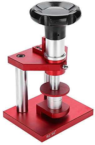 Pressa per orologi con 20 matrici per riparazione, chiusura cassa per orologi, pressa per orologio a vite, filettatura M6 per 5500A/5500C