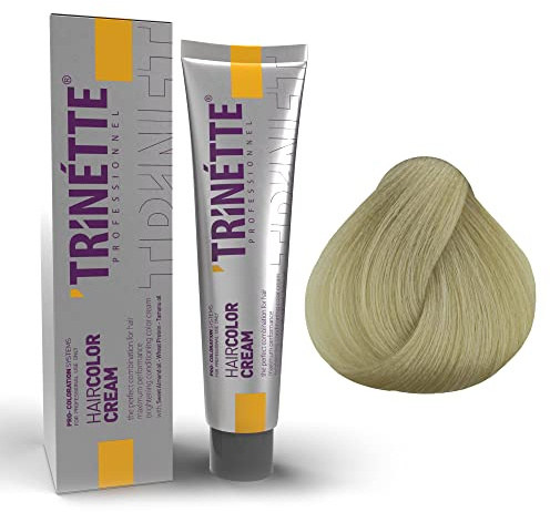 Trinette Profesional No 11 Rubio Claro Crema Colorante Permanente para el Cabello 100 ml – Tonos naturales; alta cobertura; color duradero; resultado uniforme; para salón y uso en casa