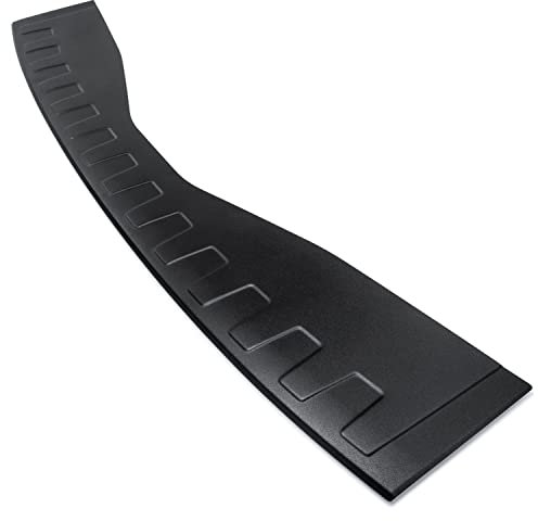 tuning-art L477 Edelstahl Ladekantenschutz passend für Ford Mondeo 5 Turnier 2015-2022 Pulverbeschichtet, Farbe:Schwarz Pulverbeschichtet