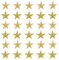 sourcing map Star Iron on Patches Embroidered Sew Patches Appliques Garment Embellishments Iron On Star Appliques for Clothing Repair Backpack Shoes Decoration Golden Pack of 30