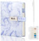 Kutoda Marble notebook with lock Purple