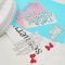 Rosojodg 3 Sets Happy Birthday Metall-Stanzformen, Schmetterling Stanzschablonen Wortprägeschablone für Geburtstagskarten, Scrapbooking, Stanzformen