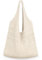 hatisan Häkeltaschen für Damen – Sommer-Strandtasche, ästhetische Hippie-Stricktasche, Boho Beige, 14 x 10 x 26.5 inches (including handle length), Retro