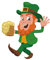 BUTIFULSIC Cartoon-Aufkleber 1Stk Karikatur Aufkleber zum St. Patricks Day Dekor Türaufkleber Fensterplakate St Patrick Tagesaufkleber Glücklich tür aufkleber Irland schmücken Wandaufkleber