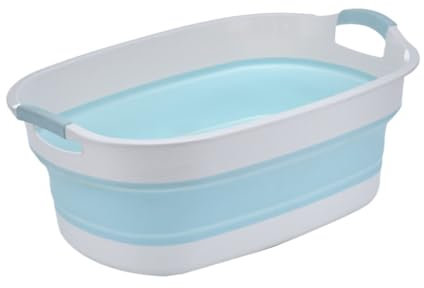 Bañera Plegable Multifuncional para Perros con Orificios de Drenaje, bañera Plegable portátil para Mascotas pequeñas, bañera con Lavabo para Perros y Gatos