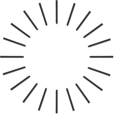 XPPen Lot de 20 Pointes du PD51A Stylet Fin X3 Pro