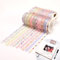 Glitter Bunt Washi Tape Set, 10 PCS Klebestreifen, Washi Tape Breit für Scrapbooking, Handwerk,8mm x 2m