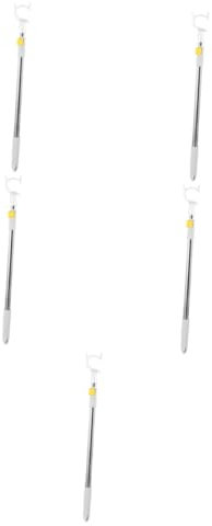 TINEASUR 5piezas Barra De Ropa Telescópica para Colgar Armarios y para Ropa y Navideñas