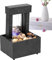 Fuente de agua de escritorio, fuente de agua de relajación, fuente de cascada, fuente zen Feng Shui, fuente de escritorio de meditación, fuente de agua interior, fuente de luz LED, decoración del