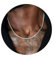 RANKEEF 2/3/12mm Collier en Argent Sterling Chaîne de Corde pour Homme Chaîne de Corde Torsadée Cadeaux pour Femme Mari Petit Ami