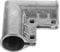DIYEAH Gate Corner Bracket Kit for Chain Link Fence Repair Complete Assembly with Sleek Finish for Efficient Installation and Enhanced Aesthetic Appeal