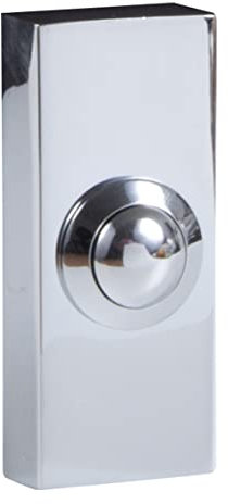 Byron Wired Bell Push Surface Mounted - Chrome