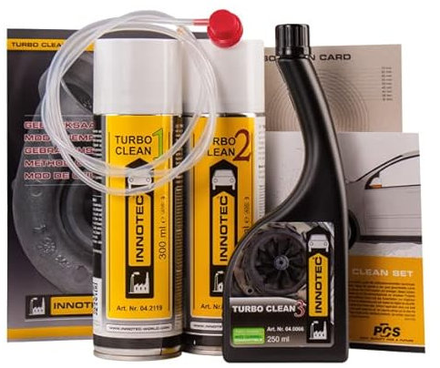 Innotec Turbo Clean Set für alle Turbodiesel Motoren Turbo Reinigung Set