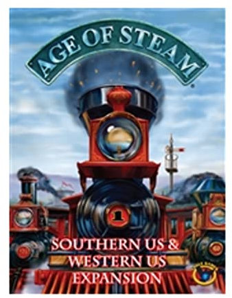 Age of Steam südlichen USA und West uns Expansion