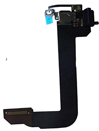 Sintech Docking Port mit Flex kompatibel für iPod Touch 6G, Farbe:Schwarz