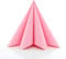 Sovie HOME Linclass®Airlaid Servietten 40x40 cm | Falttechnik | ideal für Babyshower und Party | Rosa | 12 Stück