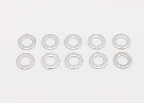 Autobahn88 Alu-Dichtring/Unterlegscheibe, metrisch M6 (ID = 6 mm / 0,25 Zoll) für Hohlschraube (10 Stück)