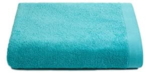 grace Uni Türkis, 100% Baumwolle, Liegetuch 75x200