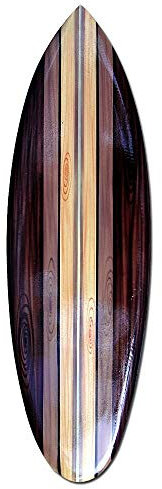Seestern Sportswear Deko Holz Surfboard 50,80 oder 100 cm Airbrush Design Surfing Surfen Wellenreiten Surf /FBA_1851 50 cm