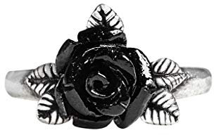Alchemy Gothic Token of Love Frauen Ring silberfarben M Hartzinn Geschenke, Gothic
