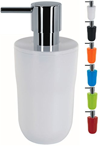 Spirella Seifenspender Flüssigseifen-Spender, Fassungsvermögen 7,5 x 7,5 x 16,5 cm - 300ml - Weiß