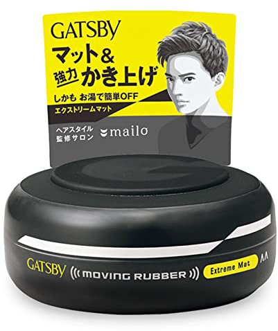 GATSBY Moving Rubber Extreme Matte Hair Wax Clear Floral Fragrance 80 g