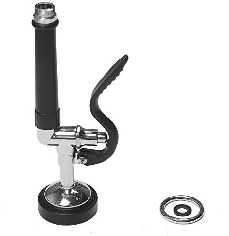 Pre-Rinse Spray Head Pull Down Faucet Tap High Pressure Sprayer Stainless Steel Heavy Duty Without Flexible Hose for Hotel Restaurant Home
