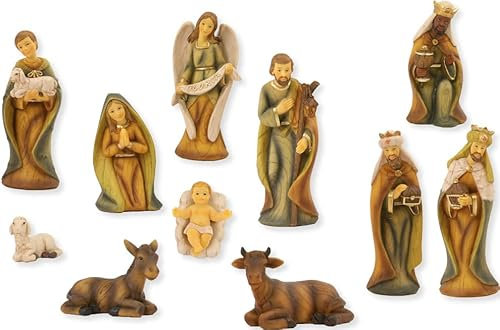Dekoprojekt Krippenfiguren modern, Holzoptik