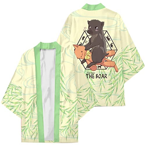 xhomeshop Unisex Fruits Basket Kimono Coat Cape Jacket,Halloween Carnival Cardigan Cloak,Anime Manga Cosplay Costume