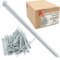 Lun Fix Stauchkopf Nägel 1,6 x 25 mm - 5kg | Holznägel für Bauarbeiten | Verzinkter Baunägel | Stahlnägel 25 mm lang | Drahtstift für Tischler, Möbel, Bilderrahmen, Fotorahmen, DiY, Home Decor, Craft