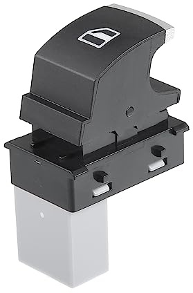 A ABSOPRO Interruptor Control Ventana Para Volkswagen Tiguan 07-18 1Pc | Para Vw Touareg 7P5 10-18, Touran 1T3 10-15, Oe 5K0959855, Color Negro, Material Plastico, Tamaño 3.2X2.2X4.9, Pin 3