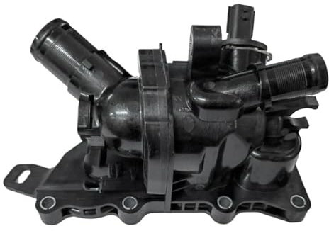 110600260R Carcasa de termostato de repuesto for automóvil Carcasa de termostato de plástico duradero, compatible con NISSAN, compatible con carcasa de termostato de motor QASHQAI J11/J12.