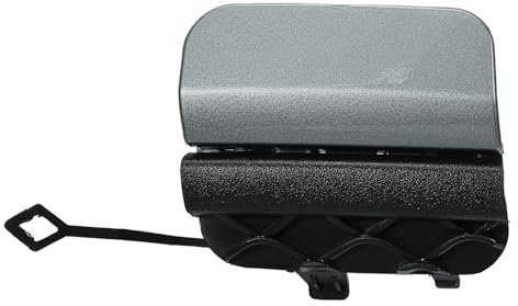 QUARKZMAN Copertura Gancio Traino Posteriore Destro per Auto Colore Argento Scuro Adatta a per Mercedes-Benz Classe C W205 AMG No.A2058850256/A2058851224 - Confezione da 1