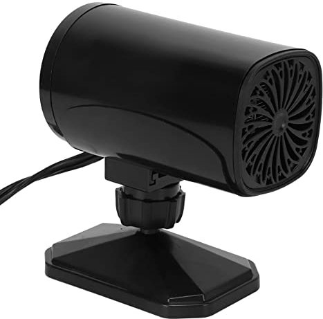 Autoheizung, 150 W, Heizung, Kühlmodus, 360 Grad Drehbar, Einstellbare Temperatur, Zigarettenanzünder, Demister, Defroster mit Anwendbarem Anwendungsbereich für Auto und Zuhause