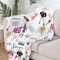 Wewrassafasf Weiche Warme Fleece-Decke, Flauschige Dekorative Decke für Sofa, Couch, Bettwäsche, Wohnzimmer (Weiß, 150x130cm)