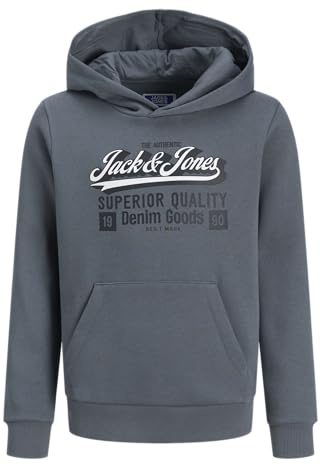 Jack & Jones Herren Jjelogo Sweat Hood 2 Col Aw25 Noos Jnr Jjelogo Sweat Hood 2 Col Aw25 Noos Jnr (1er Pack)