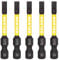 5 x KELSON 4.5mm Flat-Head 50mm Impact Rated Screwdriver Bits Slotted Slot SL4.5 1/4 Universal