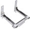 CIYODO 1 Pieza Estante para horno microondas colgante estantes de montaje en pared universal muro montar soporte para horno estante engrosado Acero inoxidable Silver