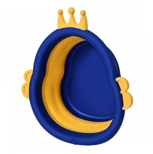 GALPADA Babywaschbecken und Stabilem Leichtem Pp Material mit Großem Fassungsvermögen in Blau Niedliches Cartoon Design für Babys und Kleinkinder im Bad