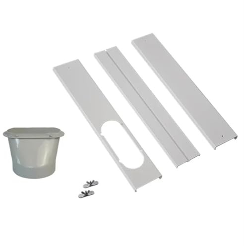 Tuyau d'évacuation universel Tuyau d'évacuation d'air universel télescopique for climatiseurs mobiles – Kit portable léger(Style D)